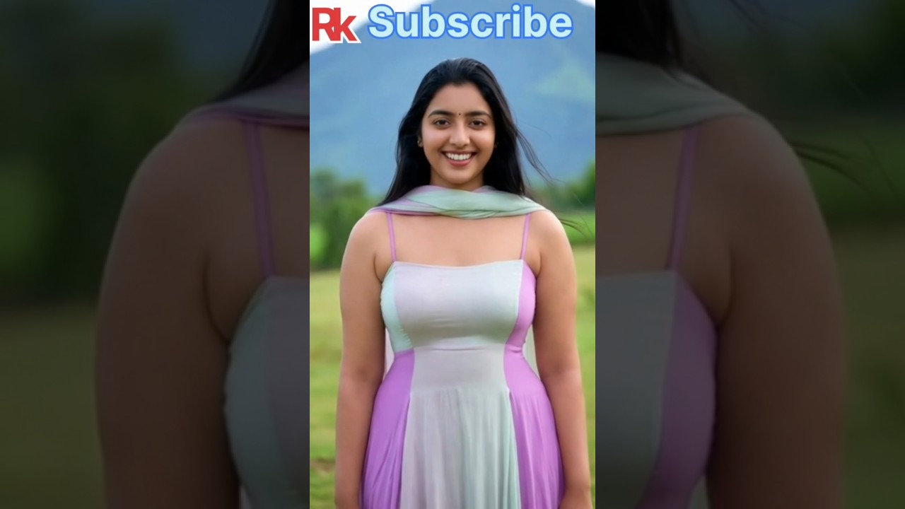 🌿 Pahad Mein Khadi Ek Khoobsurat Ladki