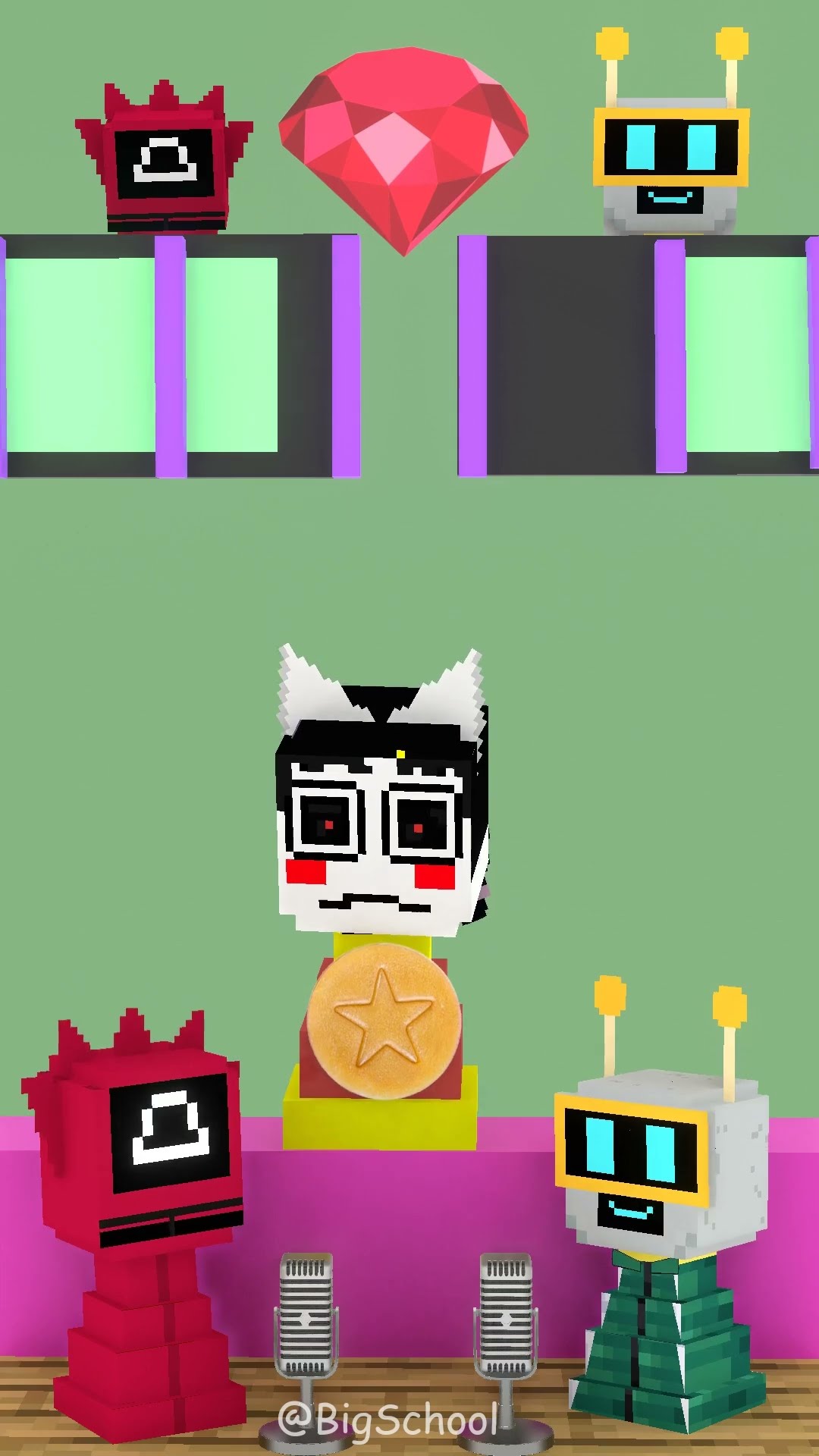 Should Sprunki Doll choose Fun Bot or Sprunki Squid Game? ?