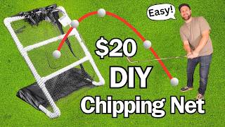 DIY $20 Golf Chipping Net In 10 Minutes with a weird Walmart Item
