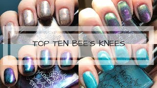 TOP TEN BEES KNEES POLISHES @LisaHendy