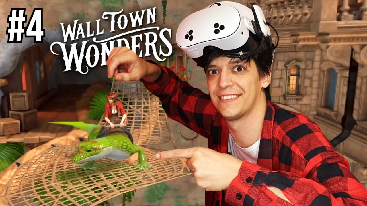 SimCity na steroidech: Stavím vlastní svět v MR! 🌍  Wall Town Wonders #4