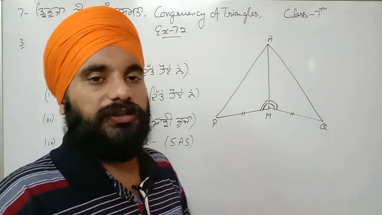 CONGRUENCE OF TRIANGLES, Part 2 (Congruent Triangles) Class 7th YouTube