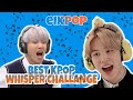 Kpop whisper challenge funny moments eng sub