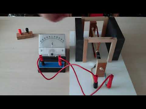 Simple Electromagnetic Generator یک مولد الکترومغناطیسی ساده 
