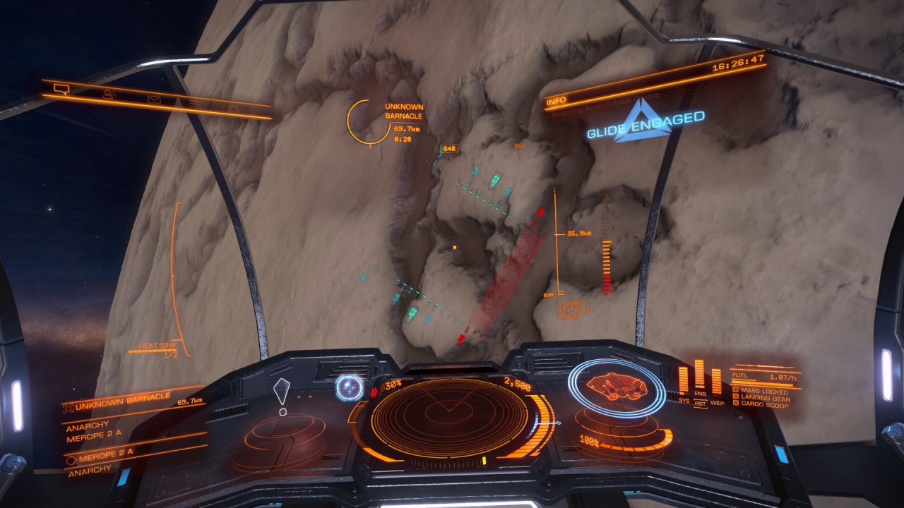 Elite Dangerous 01 Merope 2A barnacle nav targets. - YouTube