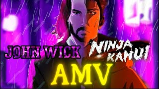 Джон Уик попал в аниме? 「AMV」SYSTEM DOWN MoonDeity | Ninja Kamui | 4K