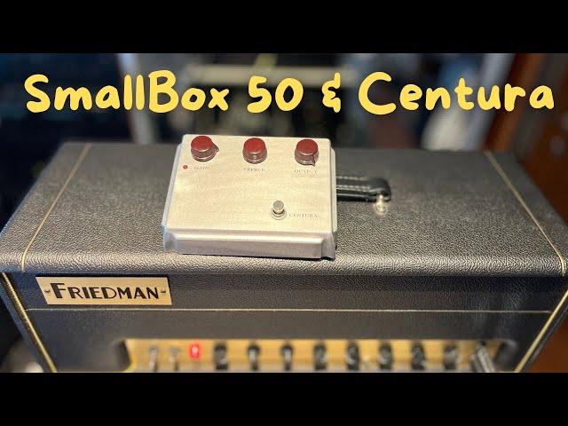FRIEDMAN Small Box 50 with CERIATONE Centura overdrive - YouTube