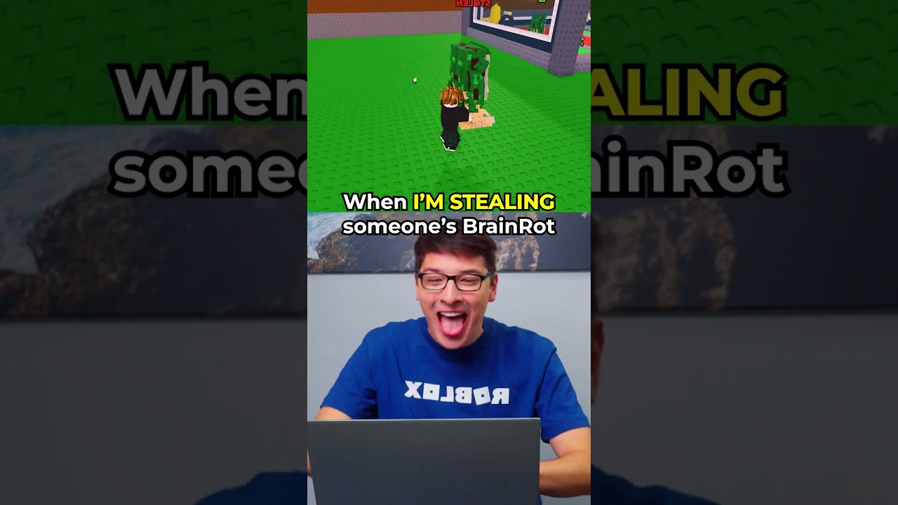 Playing Steal a Brainrot Be Like 😂
