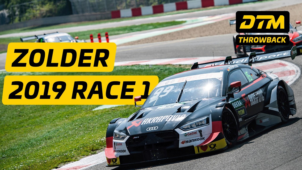 Safety Car Chaos in Belgium! | Zolder Race 1 Re-Live | DTM 2019