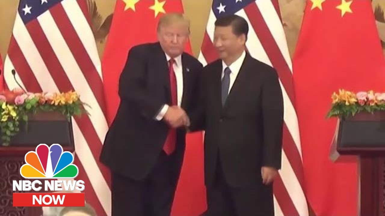 What To Expect From Trump’s Meeting With Chinese Vice Premier | NBC News Now