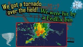[REAL ATC] A tornado passes right through Fort Lauderdale Airport!