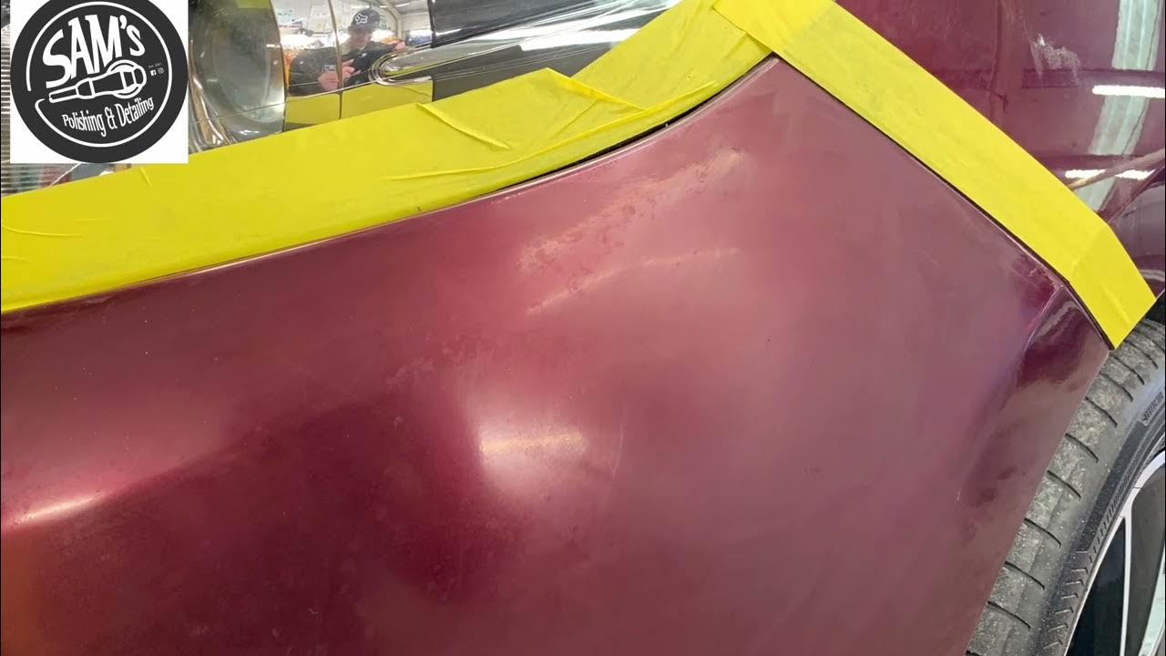 Bad Paint Job Paint Correction Machine Polishing YouTube