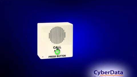 Indoor IP Intercom - Cyberdata 011211