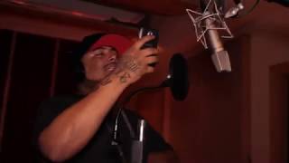 lil Raider recording studio session