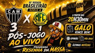 AO VIVO! ATLETICO MG X MIRASSOL! PRÉ-JOGO PEGANDO FOGO! ULTIMAS NOTICIAS DO GALO E DO MIRASSOL!