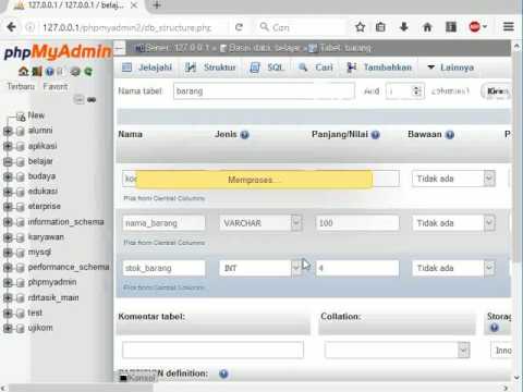 Membuat Relasi MySQL dengan PhpMyAdmin