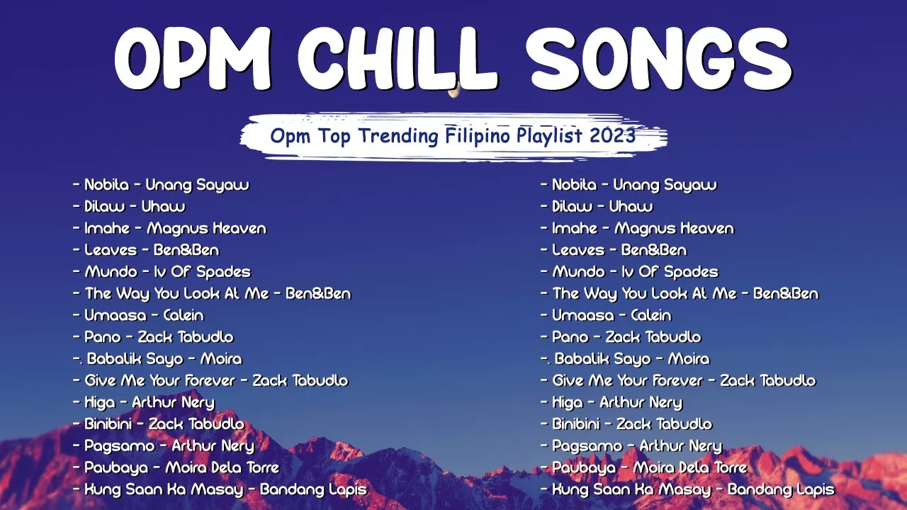 NOBITA ☀️ UNANG SAYAW ⭐ New OPM Love Songs - Top Trending Philipino 2023
