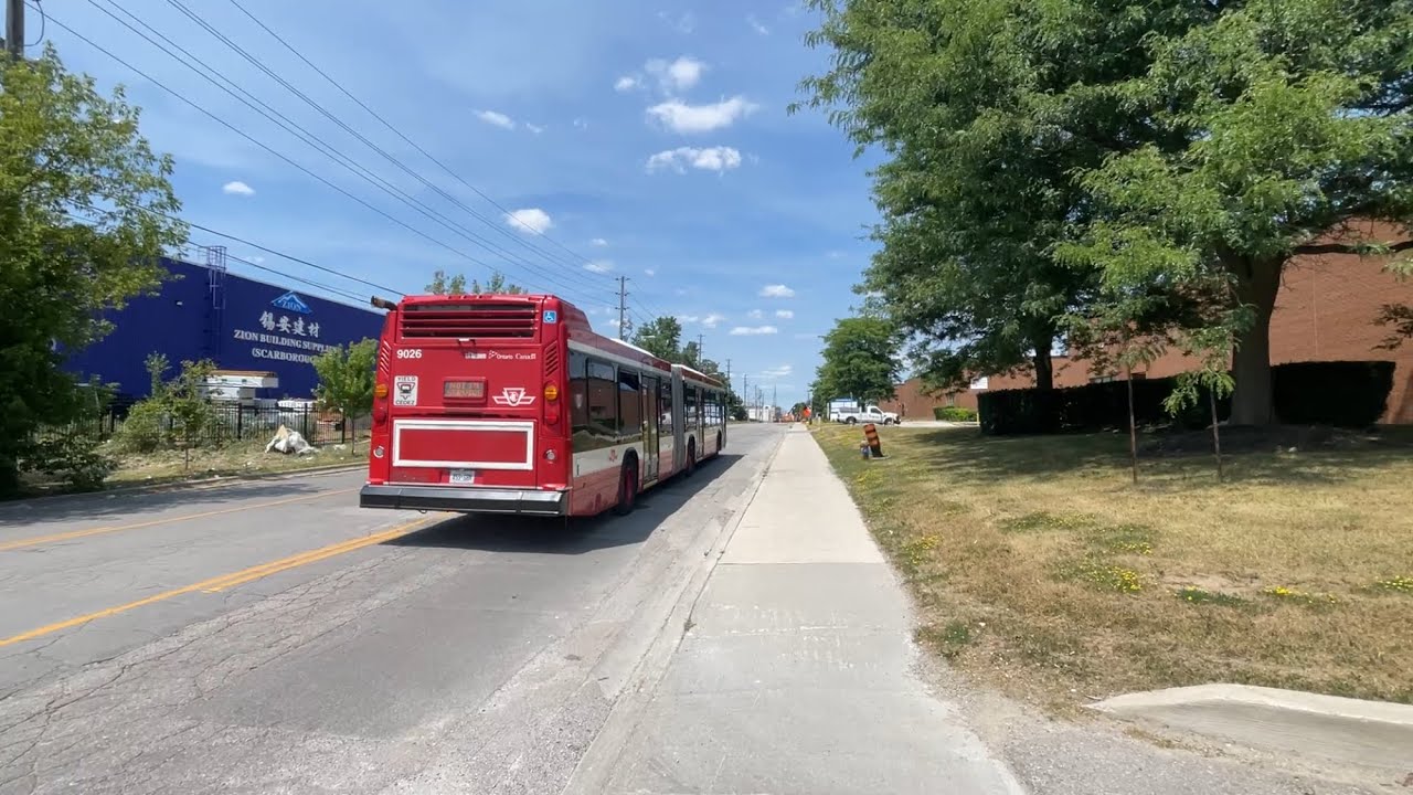 Toronto Walk: Walking Milliken Blvd from Finch East to McNicoll Ave in Scarborough (July 18th, 2025)
