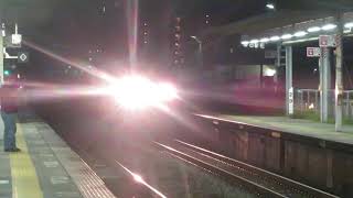 JR貨物 EF66-110号機（吹田）＋コキ24両　貨物列車67レ 2021.09.11