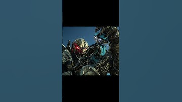 Transformers. Sqweeks and Megatron. Sqweeks 2. The Last Knight 4K TLK Time Reversal Edited. #shorts