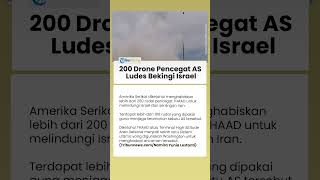 AS Kewalahan Bekingi Israel! 200 Drone Pencegat THAAD Ludes Dipakai untuk Tangkis Serangan Iran