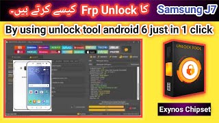 Samsung J7 (J700m) Frp unlock done by unlock tool android 6 | 2023 | TECH City 2.0