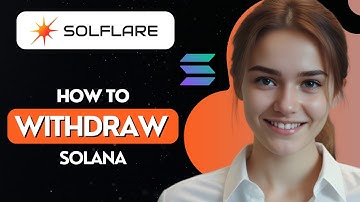 How to WITHDRAW Solana ($SOL) on SOLFLARE Wallet