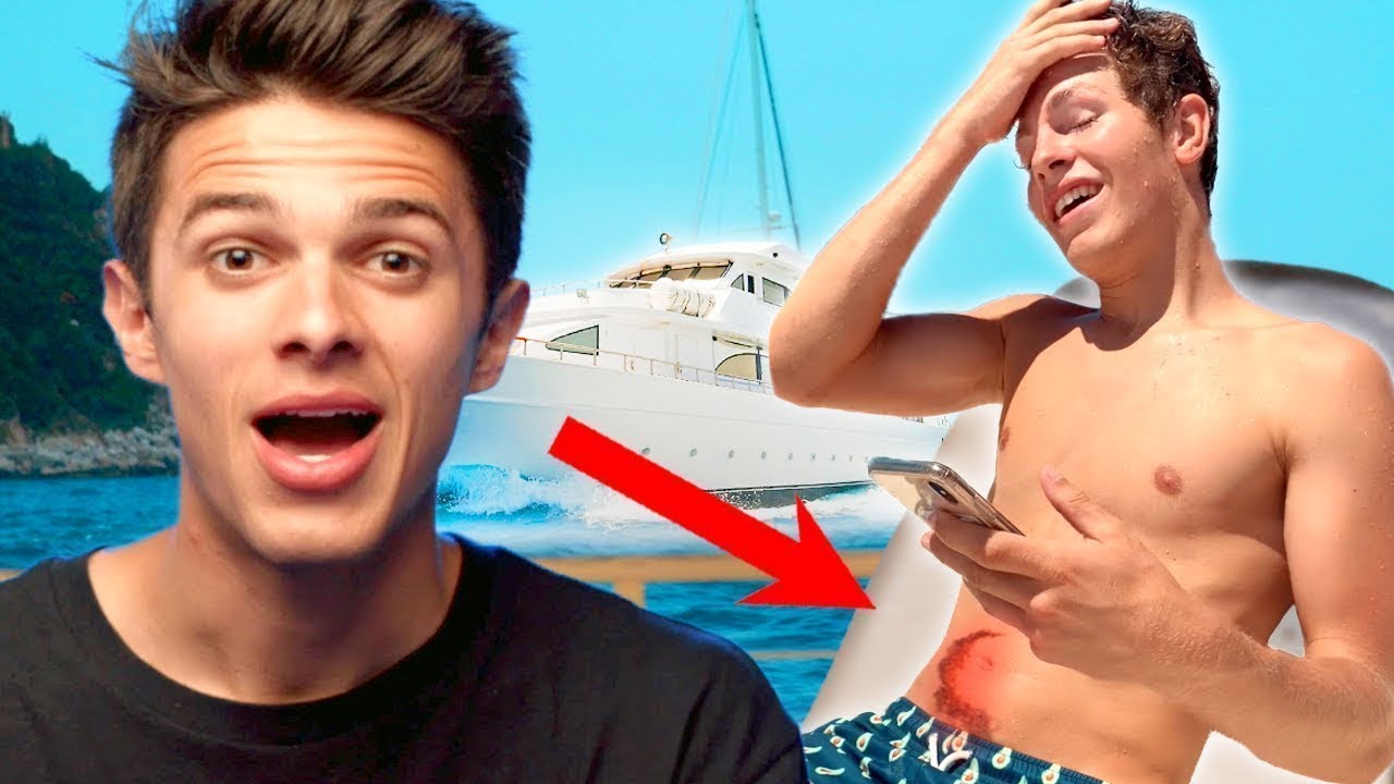 YACHT LIFE *stung by a jellyfish Brent Rivera's Dream Vacation EP 5