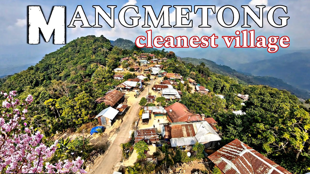 visit to Mangmetong village beautiful and cleanest 😍