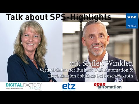 Talk about SPS 2021 - Highlights mit Bosch Rexroth