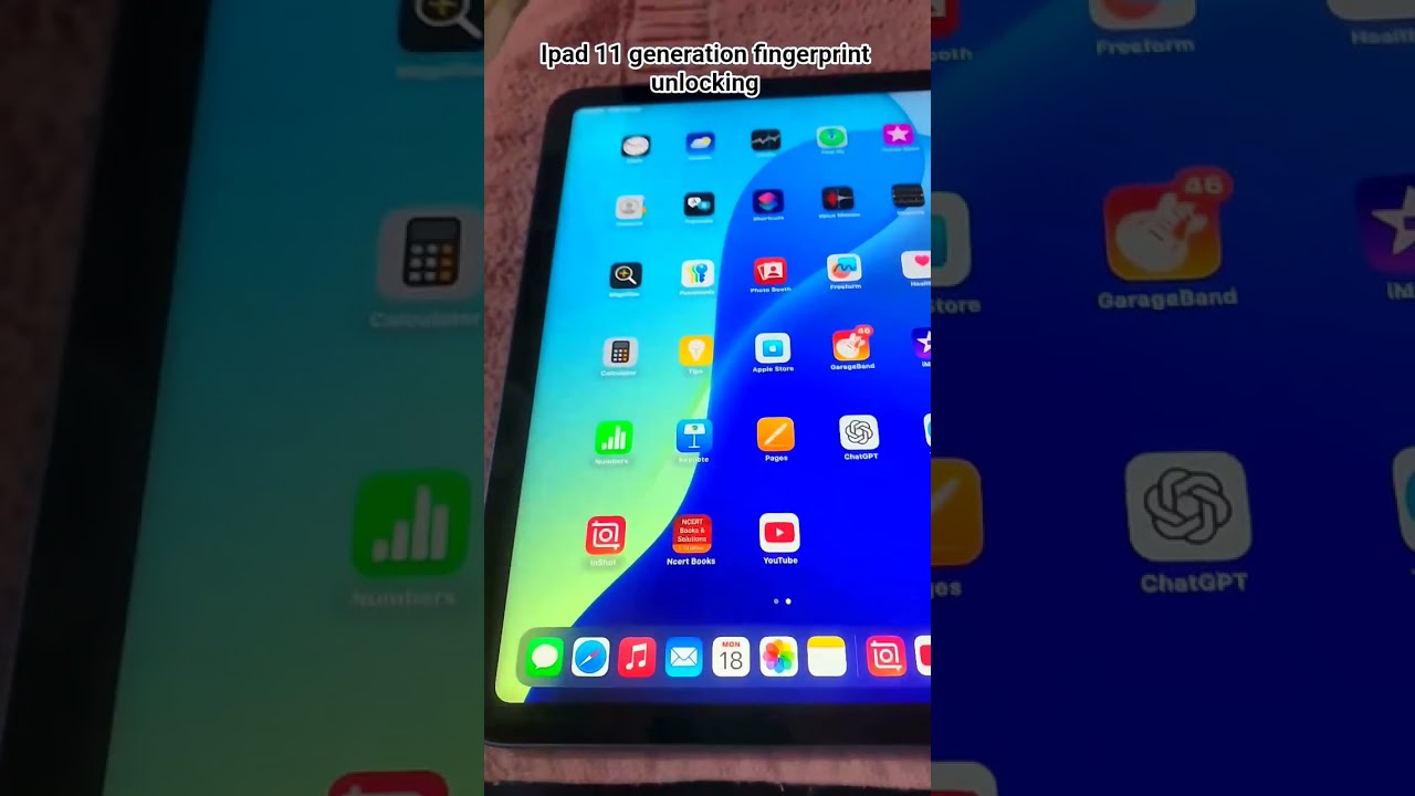 ipad 11 generation fingerprint unlocking 