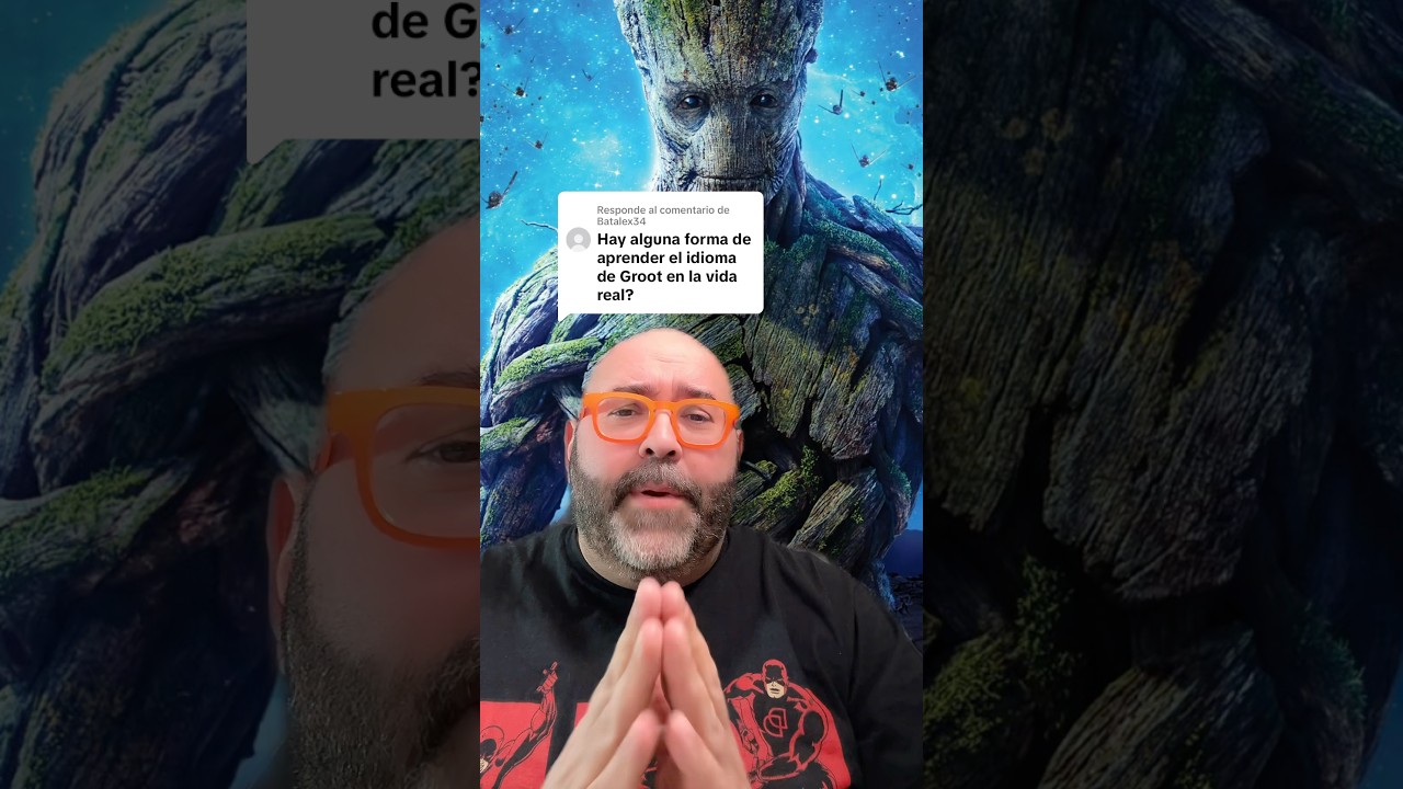 Aprende Groot en la vida real