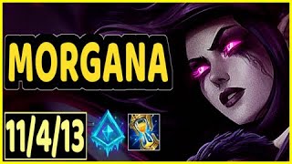 MORGANA VS ANNIE - 11/4/13 KDA MID GAMEPLAY