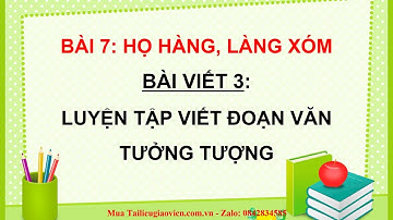 Giáo án powerpoint Viết: Luyện tập viết đoạn văn tưởng tượng (trang 94) | GA điện tử Tiếng Việt 4 CD