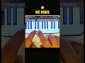 Playing Rat Dance in GarageBand iOS 🎹😂,#shorts