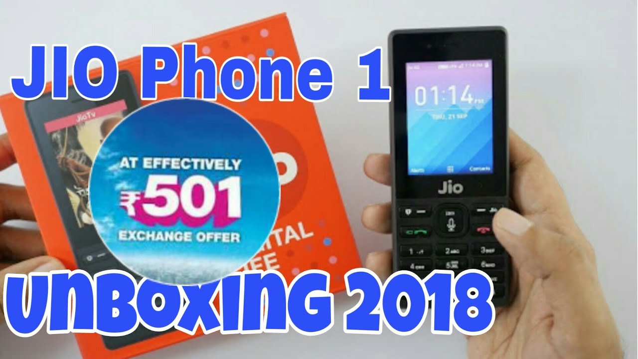 Jio phone 1 buying at ₹ 501 & unboxing in Hindi YouTube