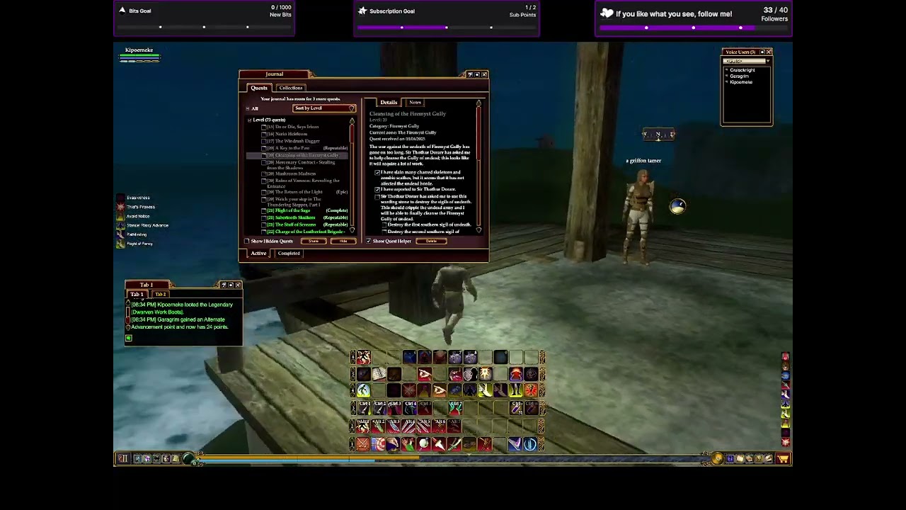An Alchemist’s Adventures, Sullian Fairies & Bloodskull Valley Group! | EverQuest 2 Origins Server
