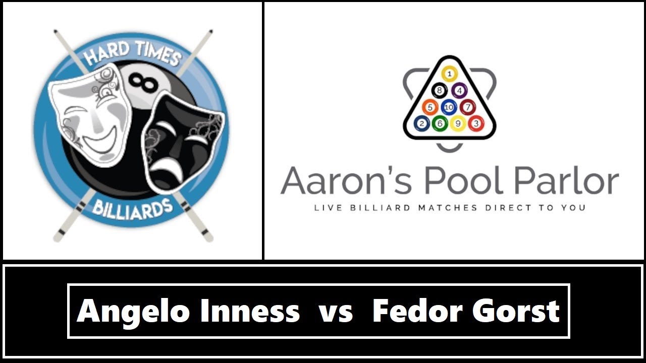 Angelo Inness vs Fedor Gorst - Hard Times Billiards 9-Ball Tournament