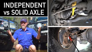 IFS vs Solid Axle (Live axle, Beam axle) Suspension - Pros and Cons
