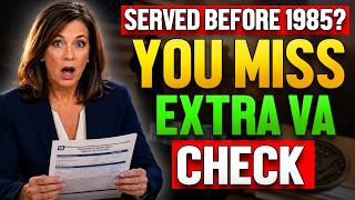 Served Before 1985 Thousands of Veterans Could Be Missing This Hidden VA Check
