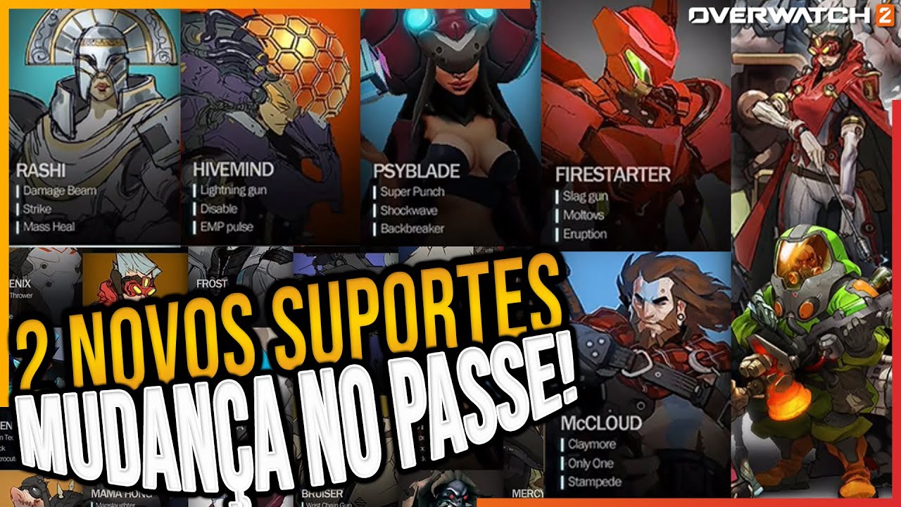 Overwatch 2: conheça todos os personagens confirmados até agora