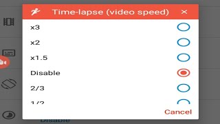 How To Set Time Lapse Video Speed Settings in AZ Screen Recorder !! Dailywaseem screenshot 3