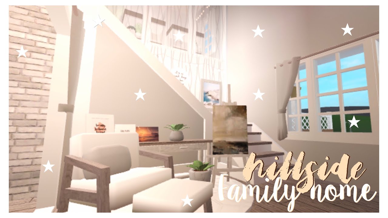 HOUSE TOUR BLOXBURG | HILLSIDE FAMILY HOME - YouTube