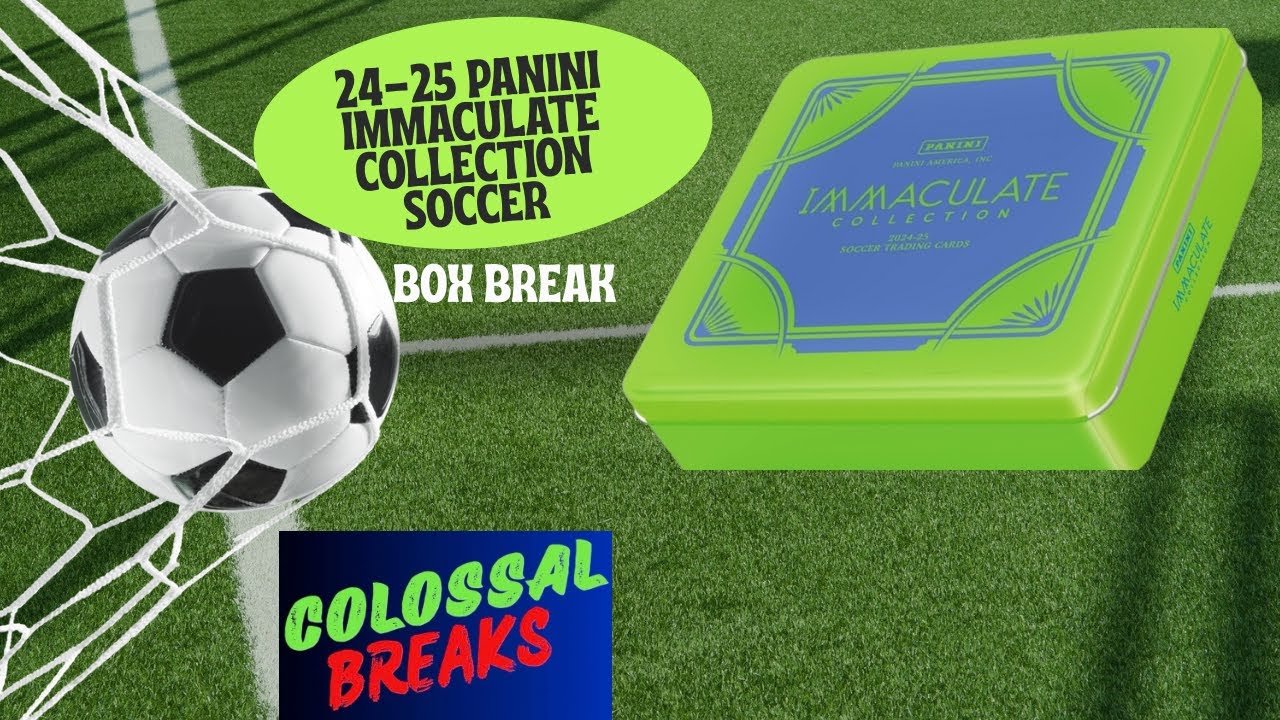 2024-2025 Panini Immaculate Collection Soccer