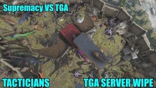 Supremacy vs TGA The Wipe of 222 (Mega War) (Part 1)