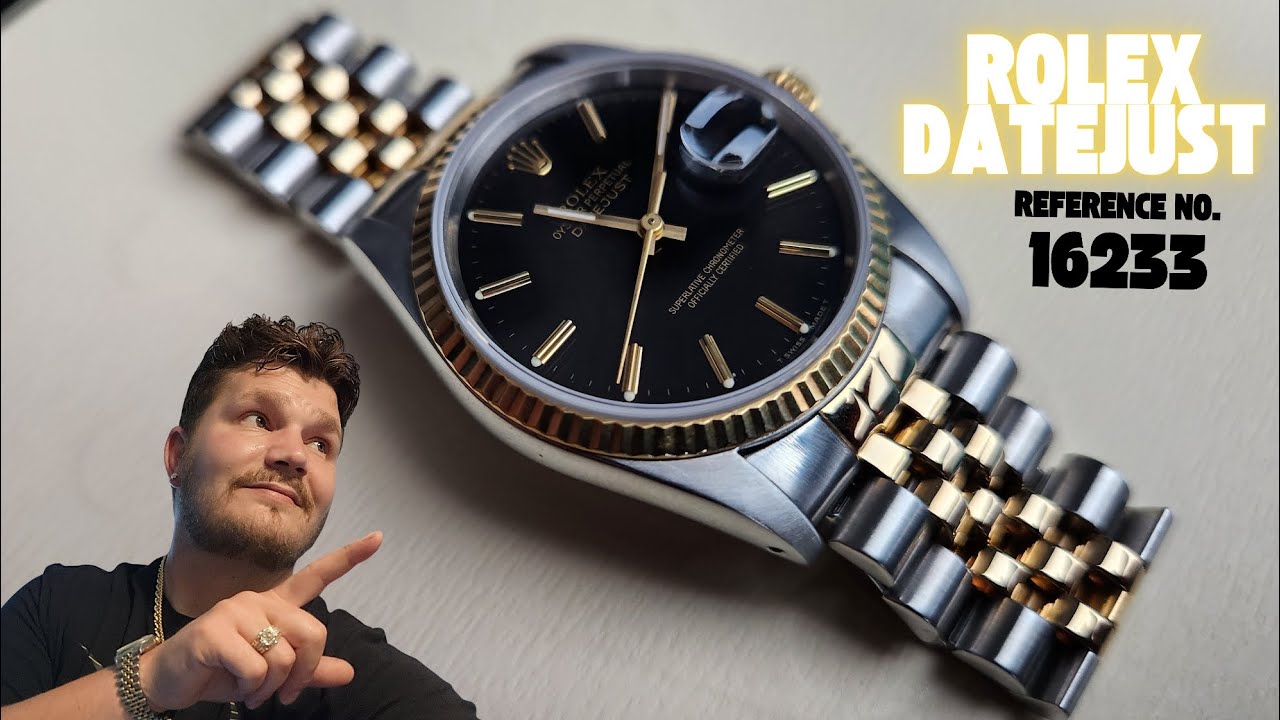 black dial datejust references