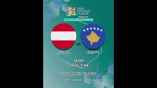 Austria vs Kosovo Sep 27 2026 UEFA Nations League