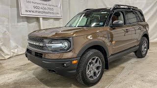 BRONZE SMOKE 2022 Ford Bronco Sport BADLANDS Review - MacPhee Ford