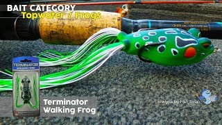 Terminator Walking Frog - Topwater Frog Unbiased Bait Review by Fish Soup screenshot 4