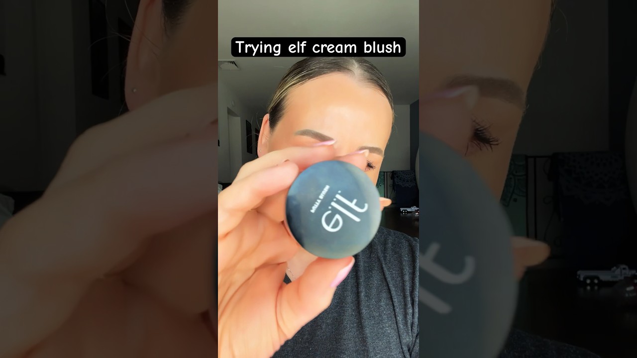 ELF’s CREAM BLUSH!! I love this drugstore blush!! 